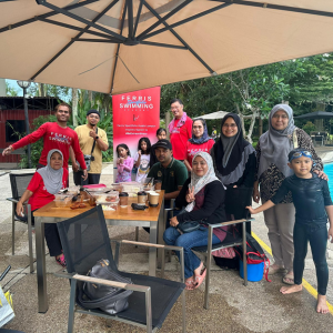 Adult swimming lessons in Kajang with certified coach