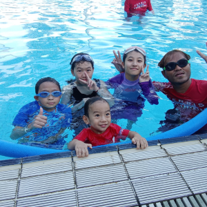 Kids swimming lessons in Kajang FERRIS Sportfolio Academy
